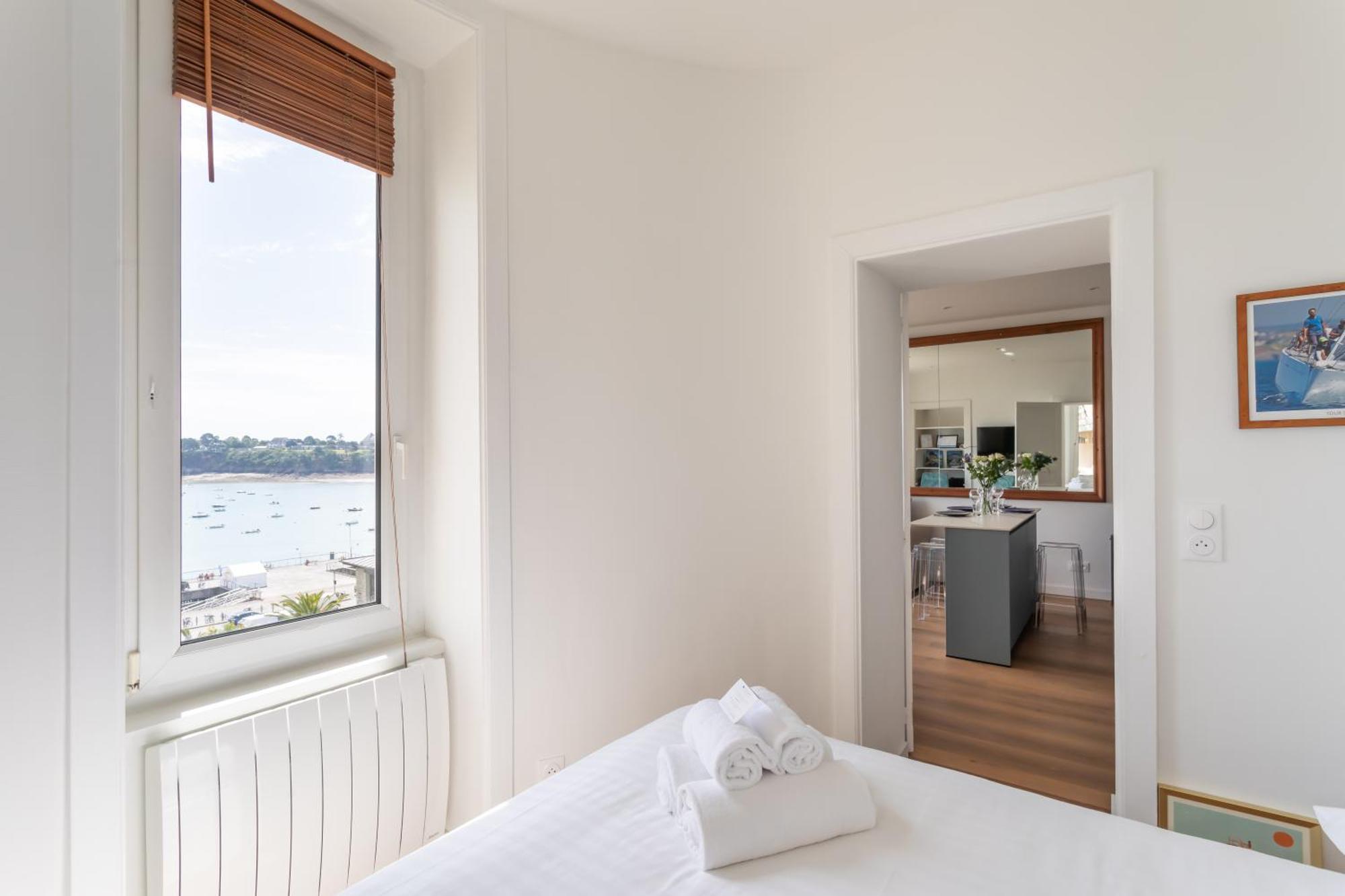 Le Beauvoir 1 - Appt Vue Mer Dinard Eksteriør bilde